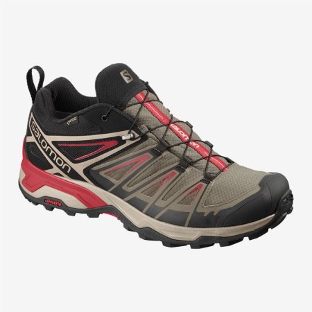 Salomon X ULTRA 3 GTX Mens Hiking Shoes Olive | Salomon South Africa